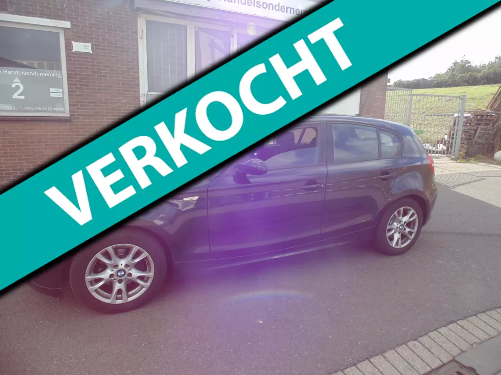 BMW 1-serie 118i 5 deurs MET AIRCO 2009