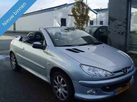 Peugeot 206 1.6  cabriolet  met airco km  138000